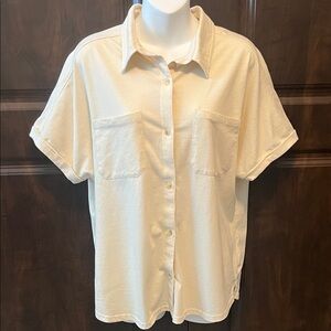 C&C California Button Front Shirt Top